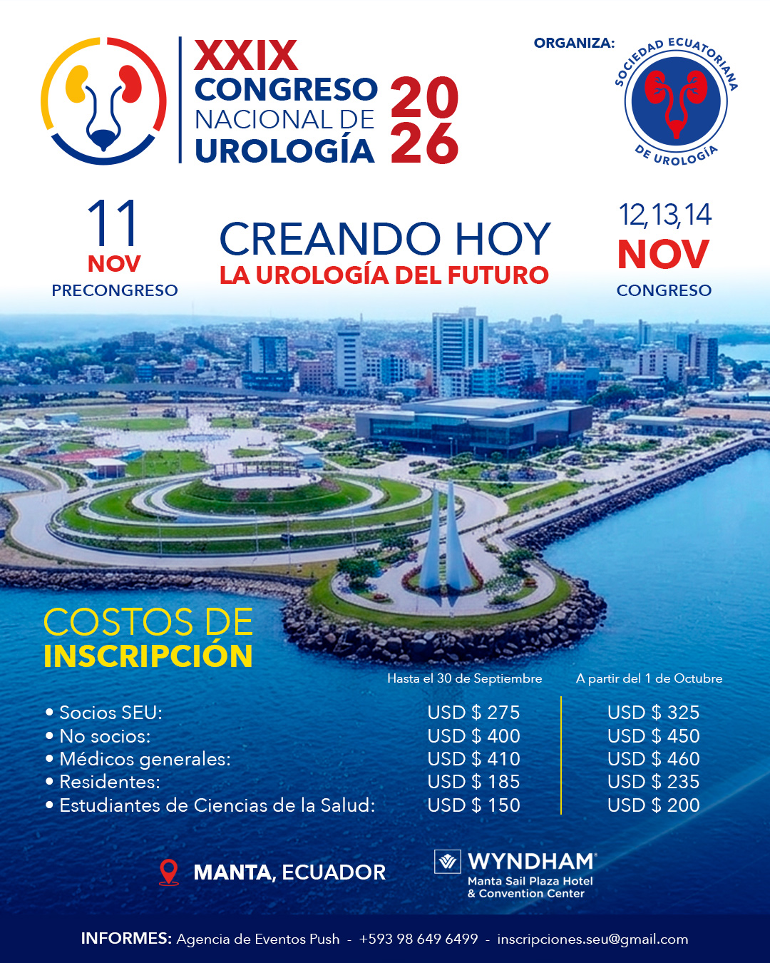 XXIX Congreso Nacional de Urología 2026 8 XXIX Congreso Nacional de Urología 2026